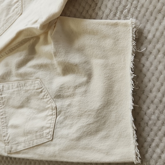 LEVIS 501 '93 SHORTS CUT OFF 7" INSEAM   NEW WITH TAGS OFF WHITE - Picture 16 of 16